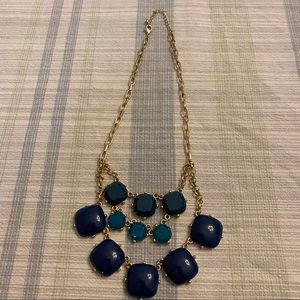Blue Statement Necklace